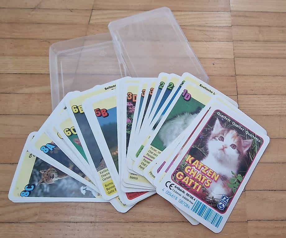 Quartett "Katzen" aus den 80ern oder 90ern