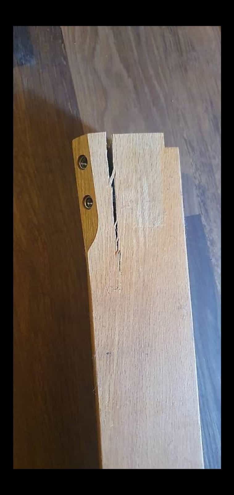 Holztisch von Jysk zu verschenken