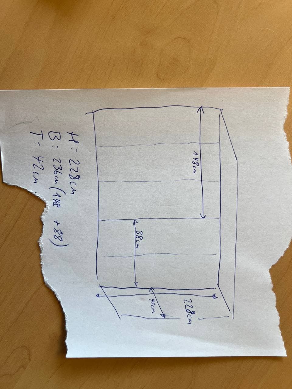 Gratis Schränke (2 Stück, aneinandergeschoben)
