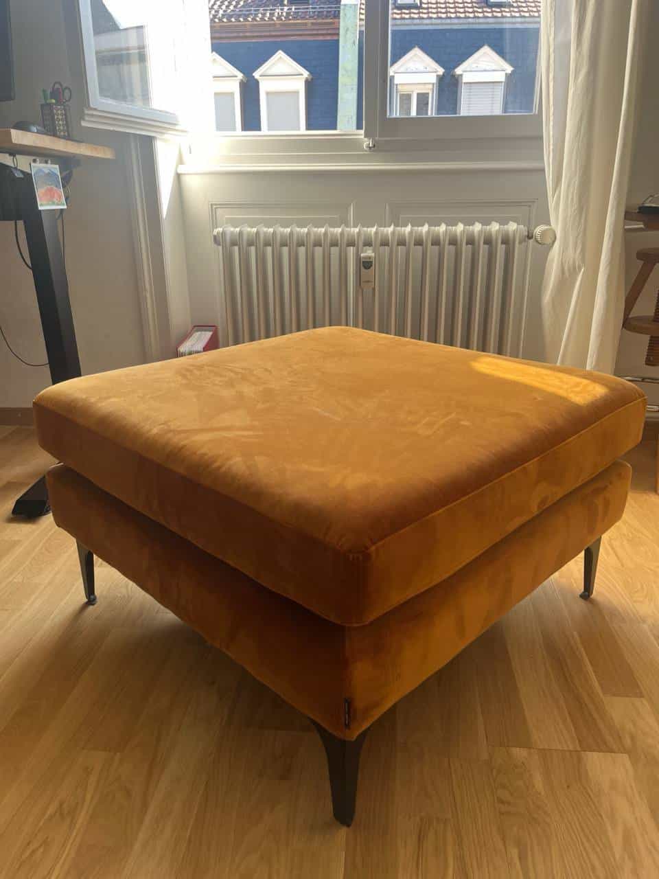 Sofacompany Astha Hocker in Braun