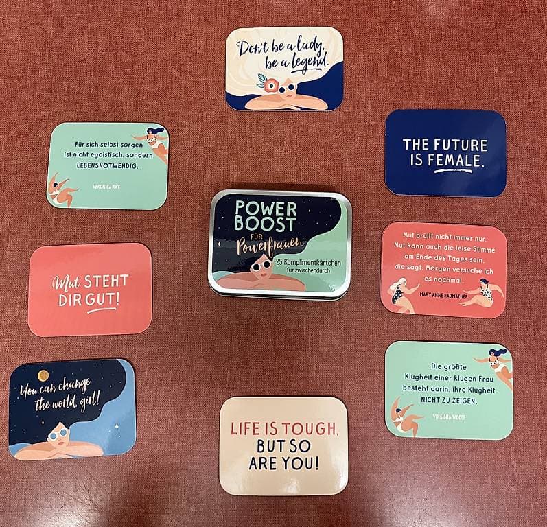 24x Komplimentkärtchen