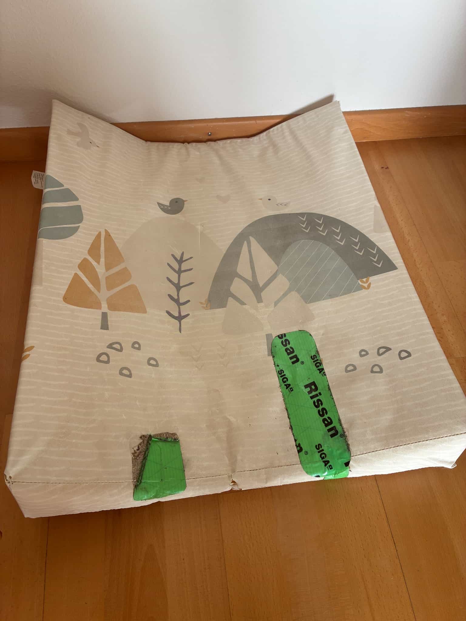 Wickelunterlage julius Zöllner, beige mit Motiv