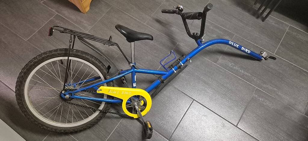 Fahrradanhänger Kinder Follow me