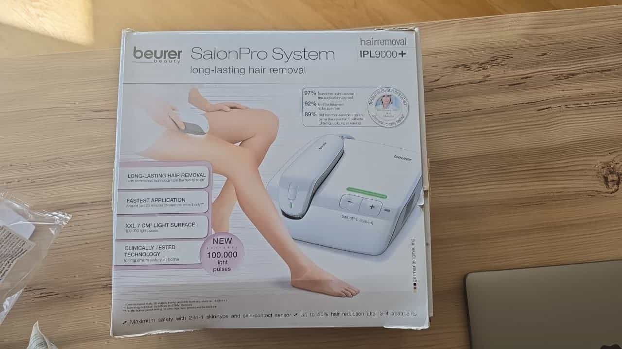 Licht-Haarentfernungsgerät Beurer IPL9000+
