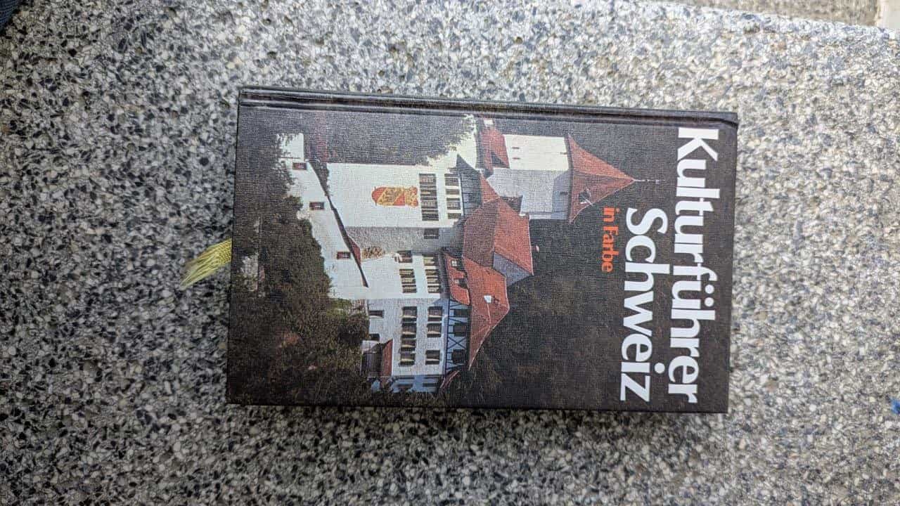 Kulturführer Schweiz Buch zu verschenken