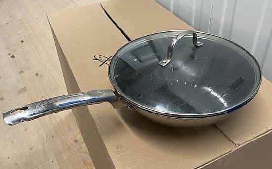 Grande casserole wok