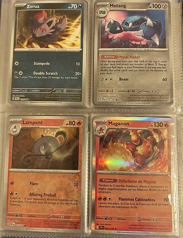 Cartes pokémons