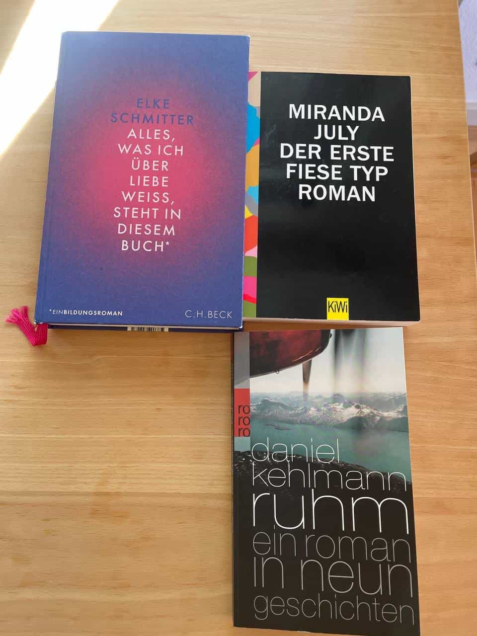 Deutschsprachige Bücher (3 Stück)
