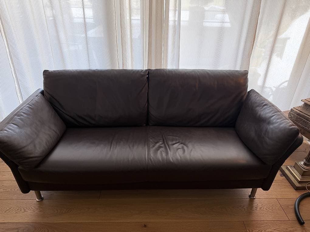 2 Ledersofas GRATIS