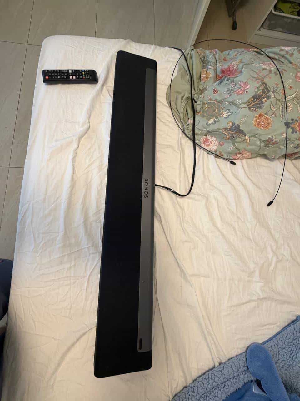 Sony Soundbar mit Zubehör
