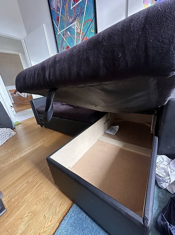 Canapé d'angle convertible