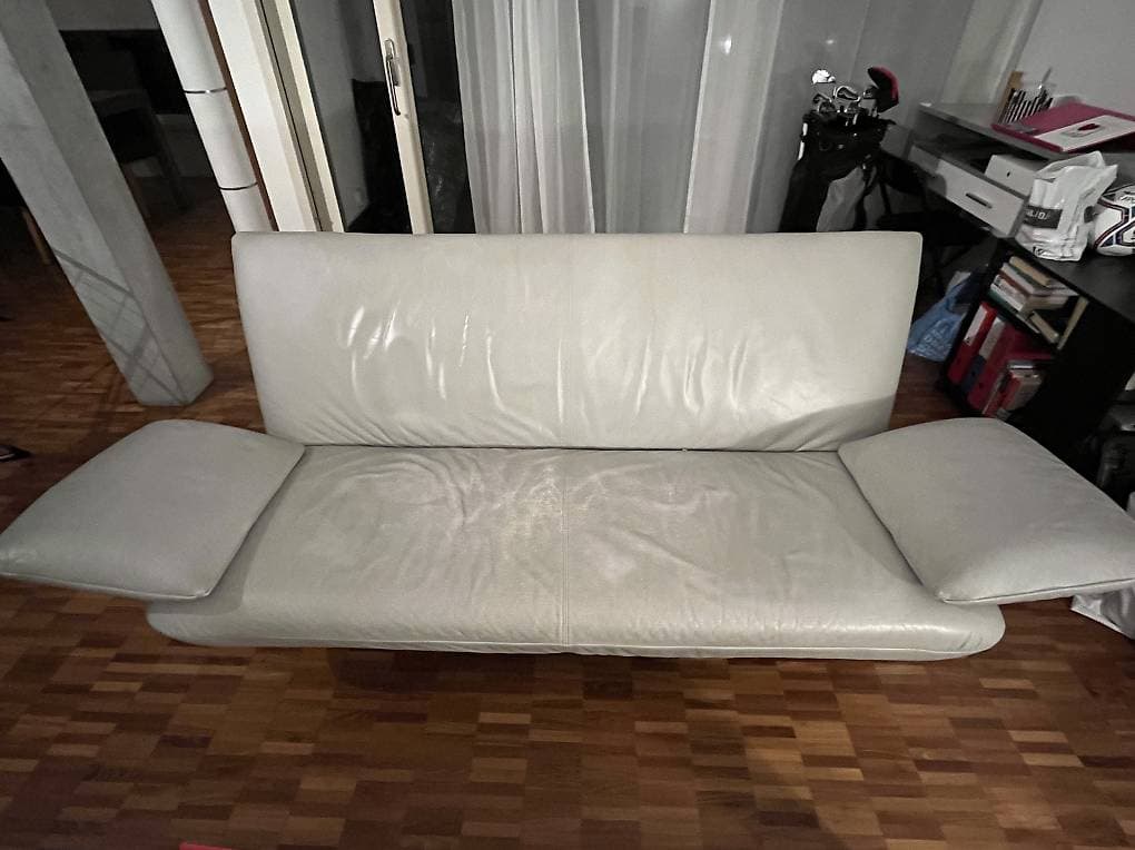 Ledersofa gratis