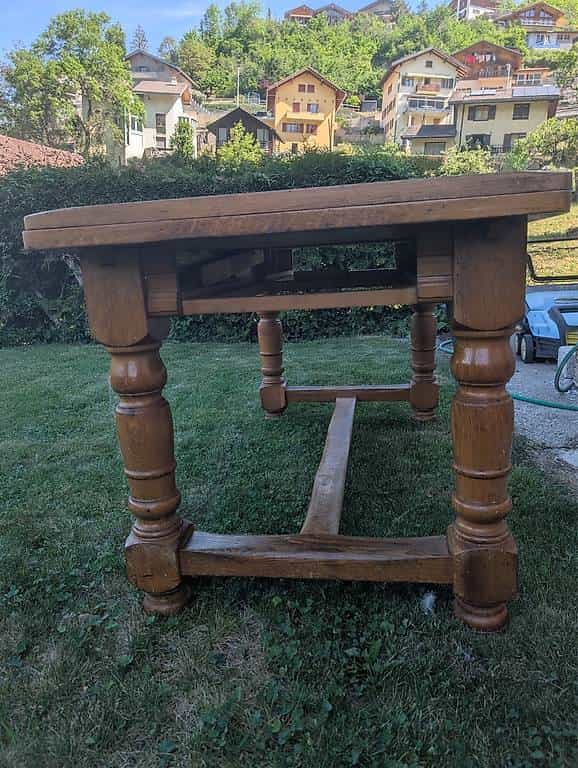 Table bois massif
