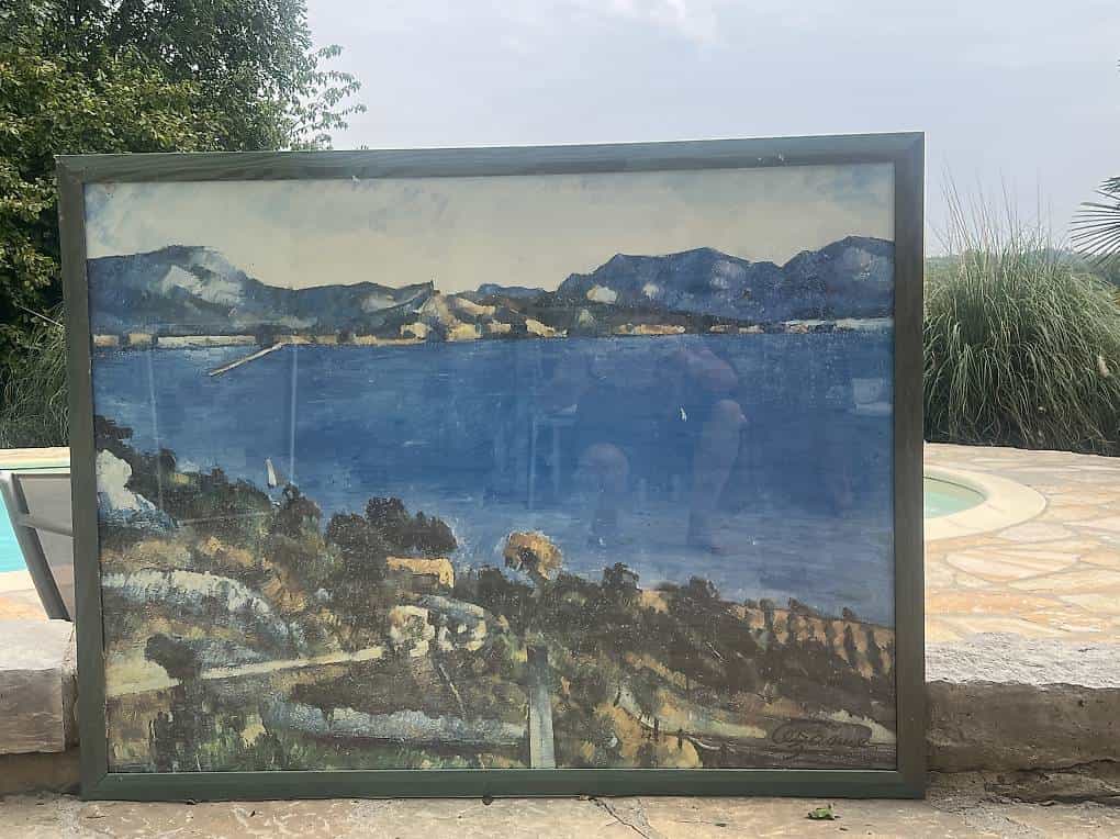 Reproduction de la Baie de lEstaque de Paul cezanne