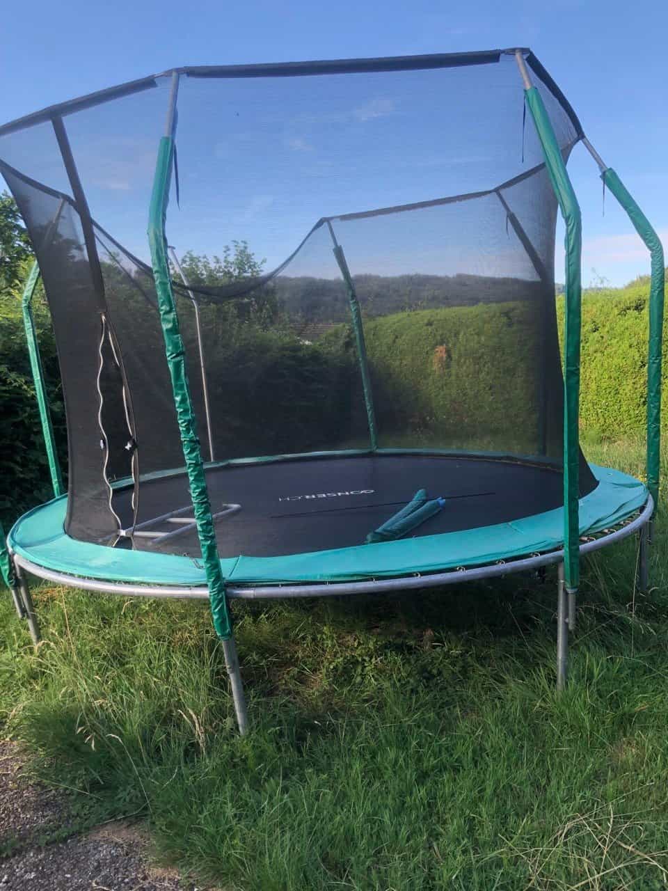 Trampolin zum Abbauen
