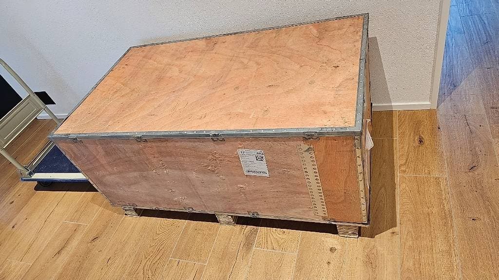 Holzkiste als Hochbeet Aufbewahrungskiste etc.