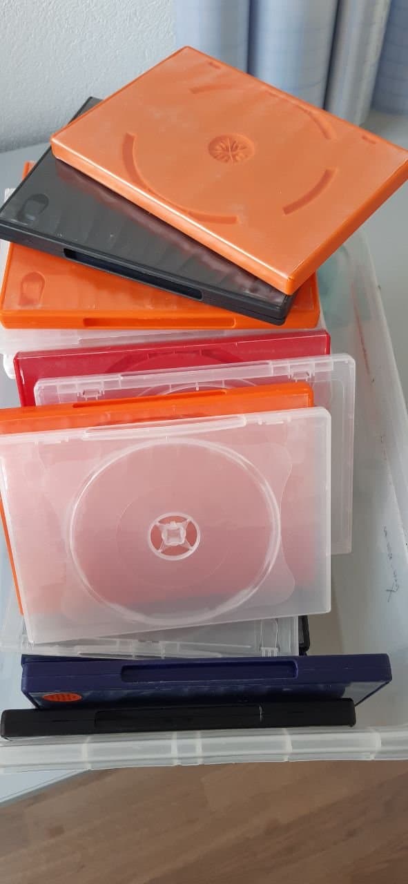 DVD-Hüllen, bis zu 100 Stück