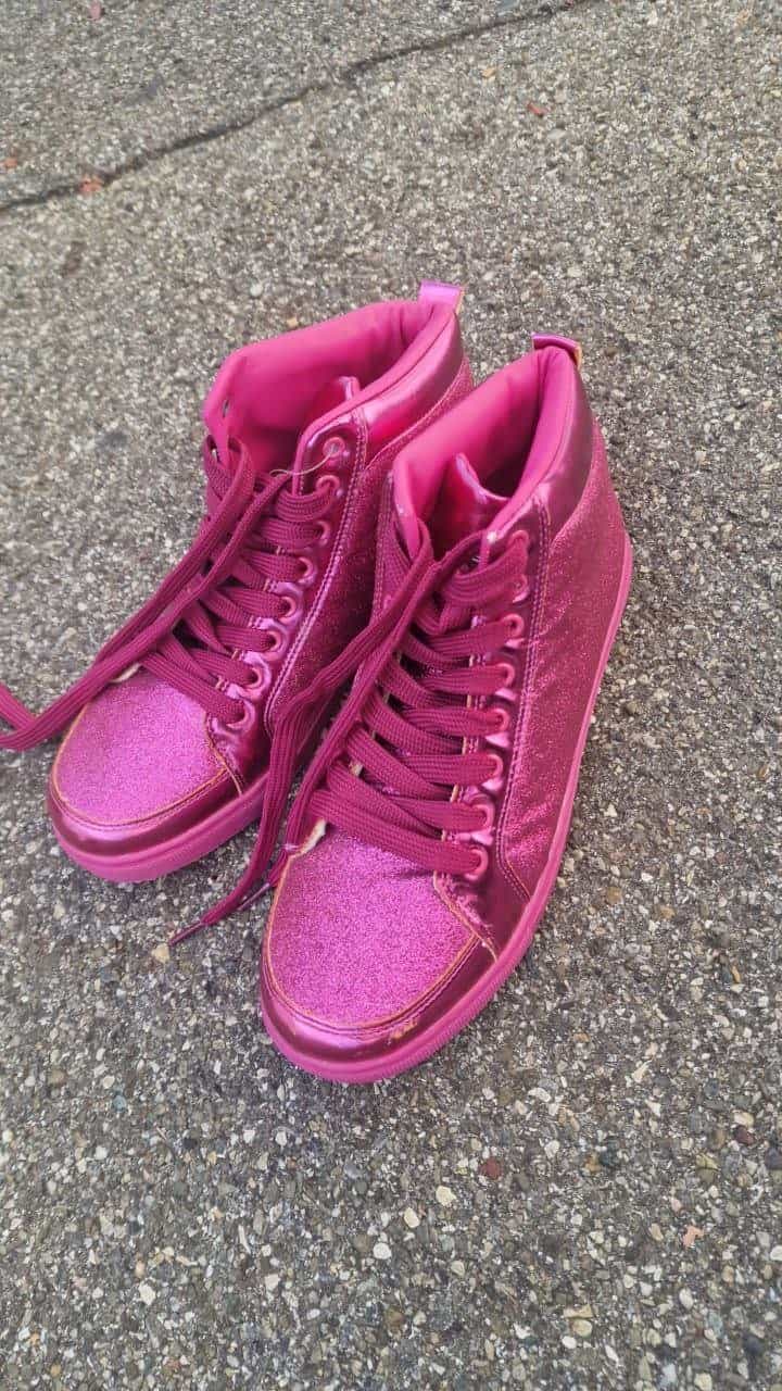 Fuchsia High-Top Sneaker Gr. 42