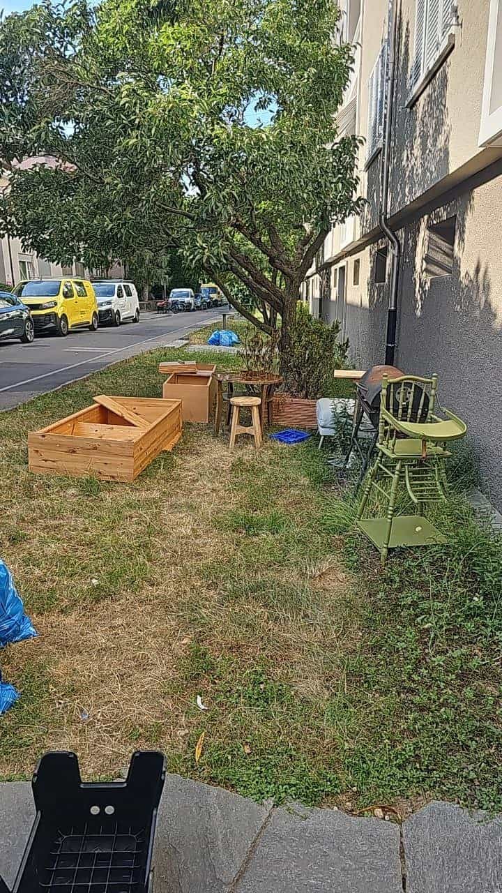 Gartenmöbel und -gegenstände gratis
