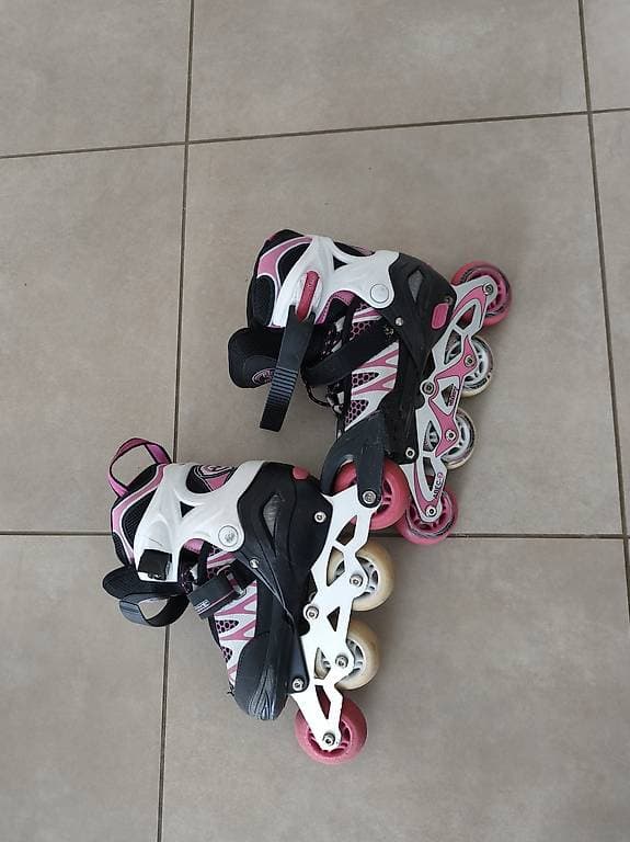 Pattini inline allungabili 34-37 e pattini ghiaccio 3.5