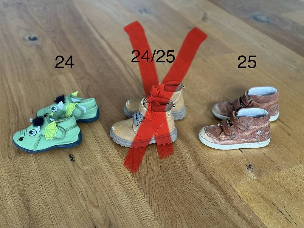 Schuhe Grösse 24/25