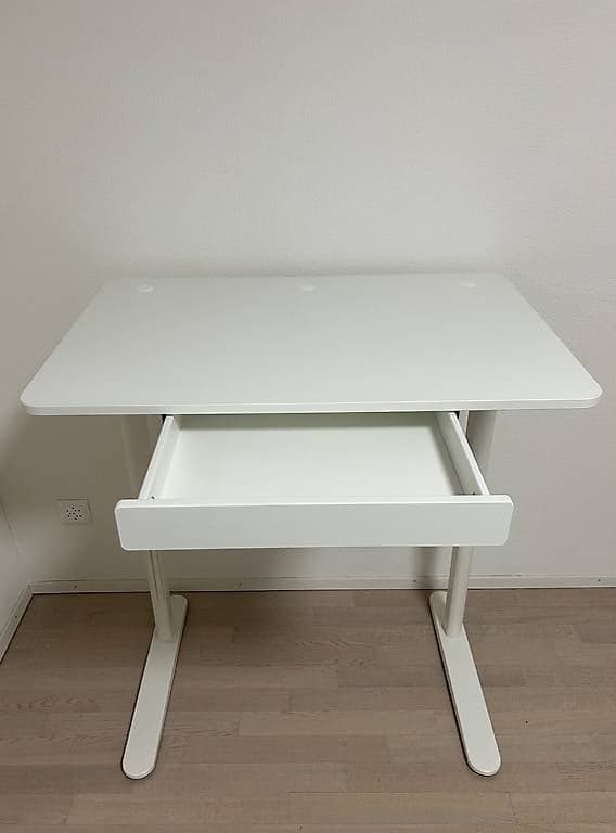 Schreibtisch (Sitz/Steh) - weiss