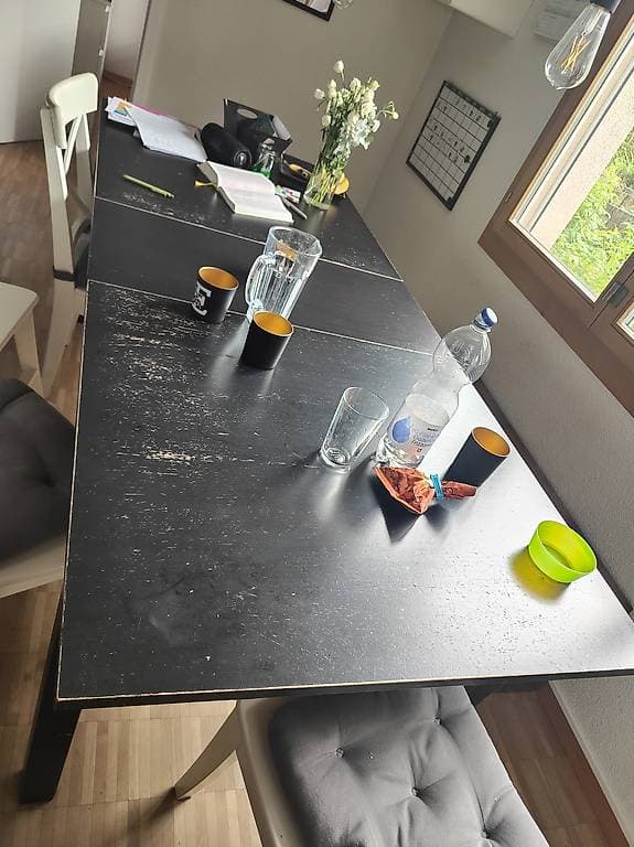 Ikea Tisch dunkelbraun