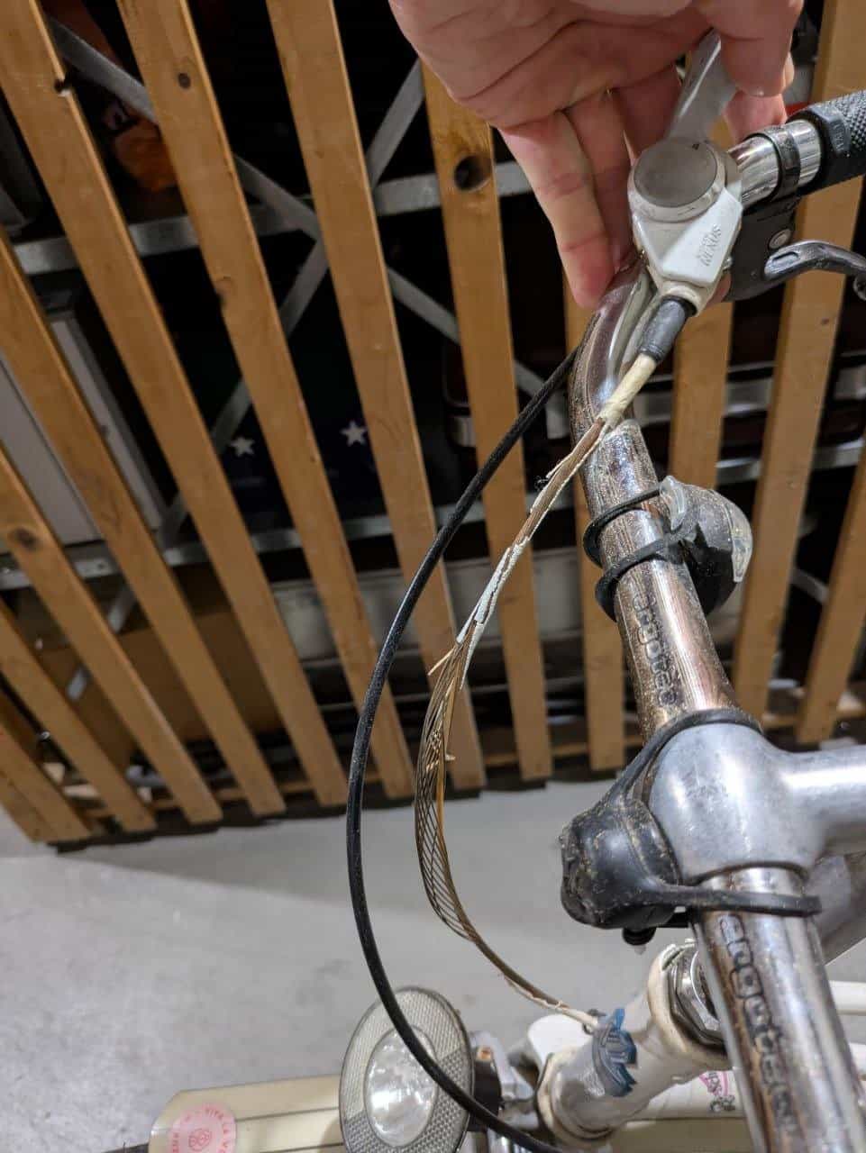 Damenrad mit Reparaturbedarf