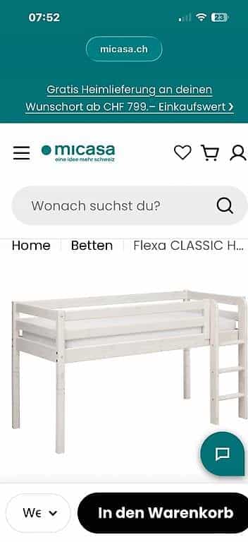 Flexa Halbhochbett