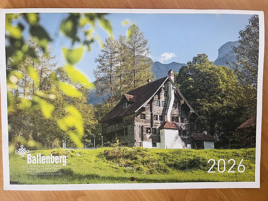 A donner - Joli Calendrier 2026 - Neuf