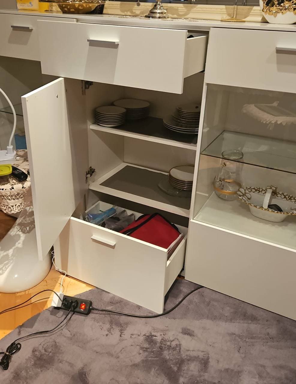 Vitrine wegen Umzug
