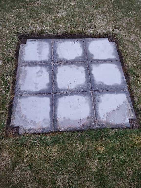 Gartenplatten
