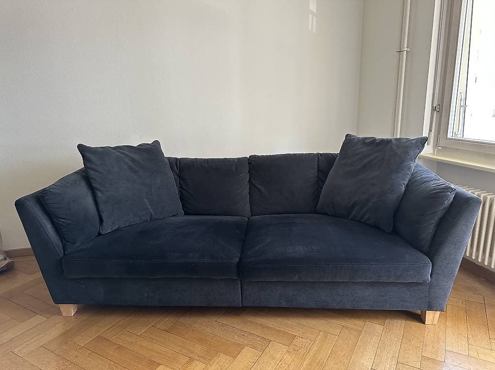 Sofa - dunkelblau - GRATIS