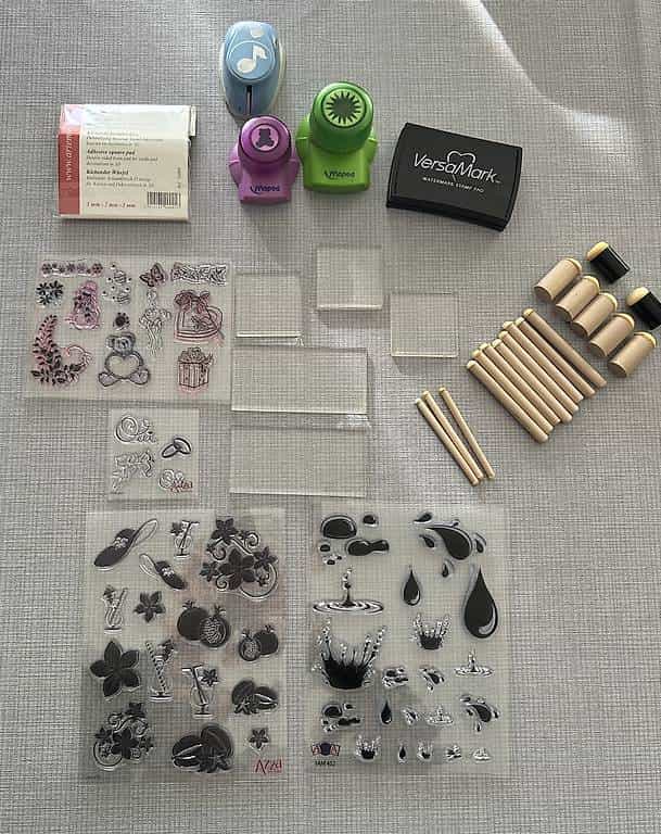 Enooorme lot scrapbooking AZZA
