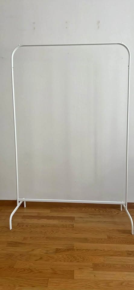 Kleiderstange, weiss, gratis
