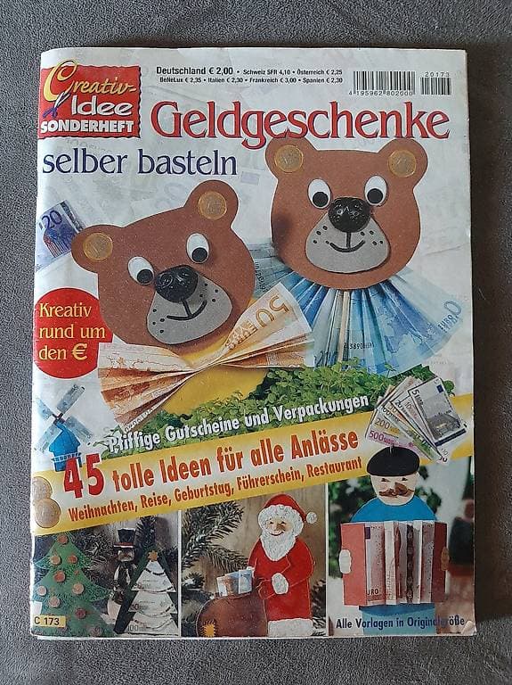 Heft "Geldgeschenke selber basteln"