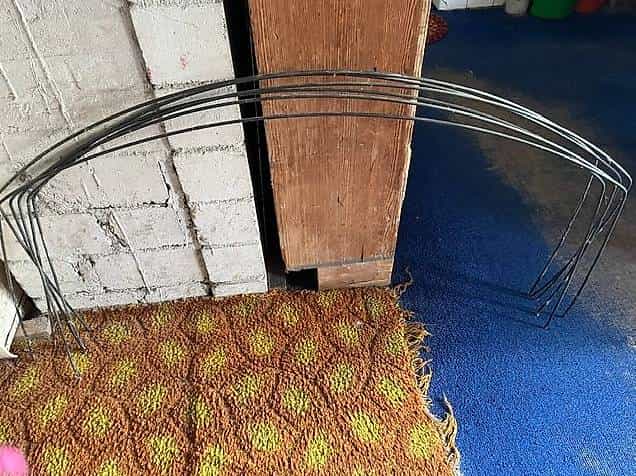 Stangen für Abdeckungsplanen für Beete