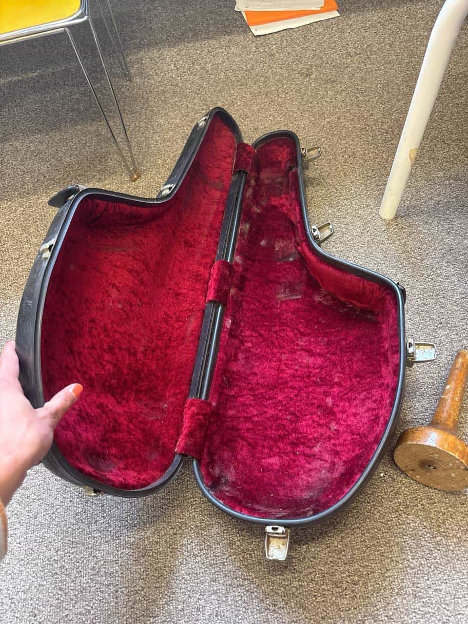 Cello-Koffer und Geigenkoffer
