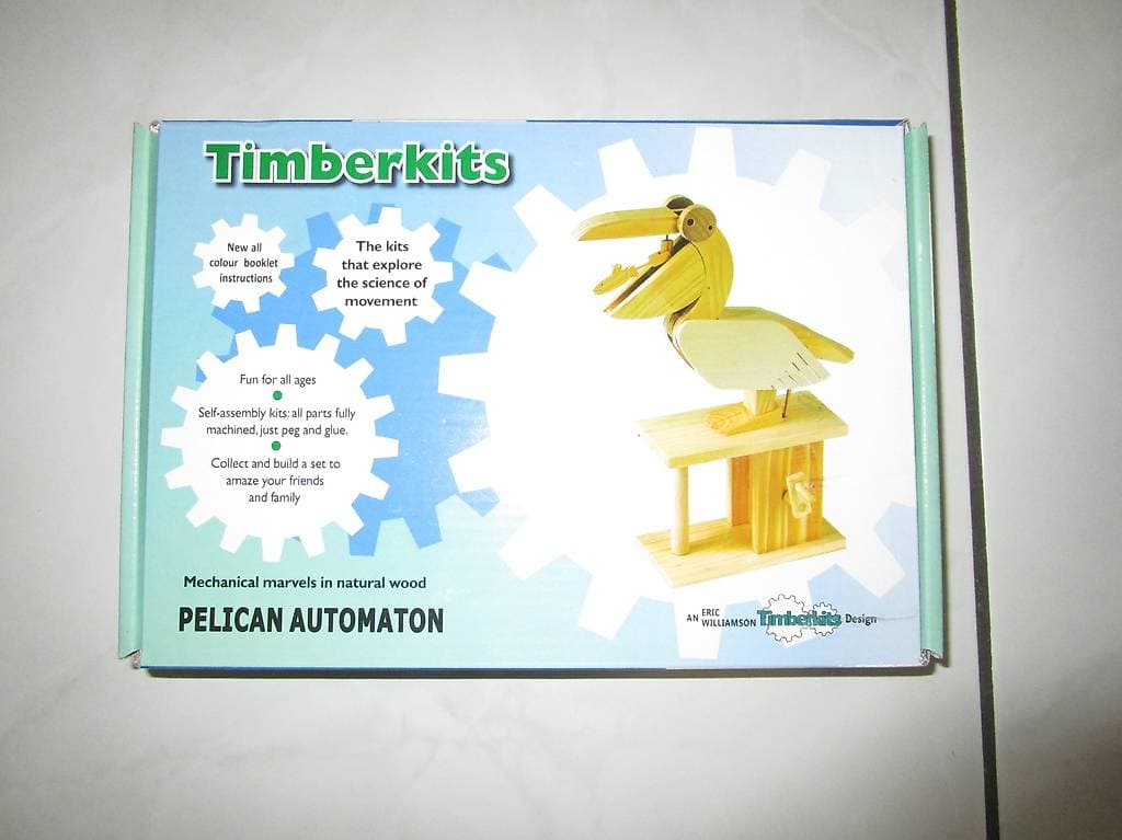 Gratis Bausatz Timberkits Pelican Automaton ab 9 Jahren