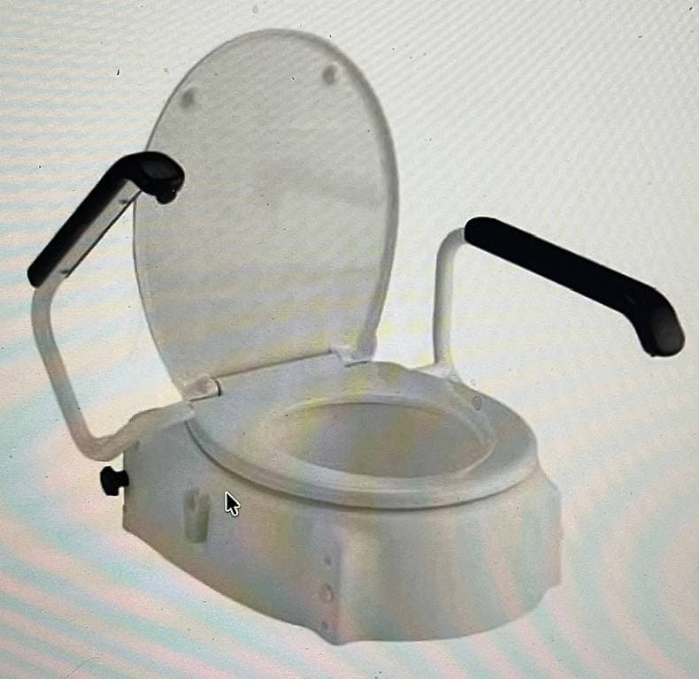 Toilettensitzerhöhung invacaren H430A/2 AVITA