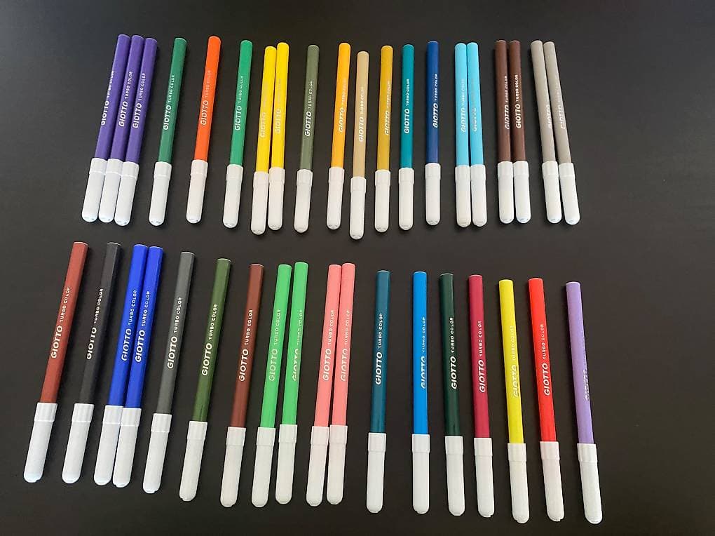 Stylos feutres Giotto Turbo Color