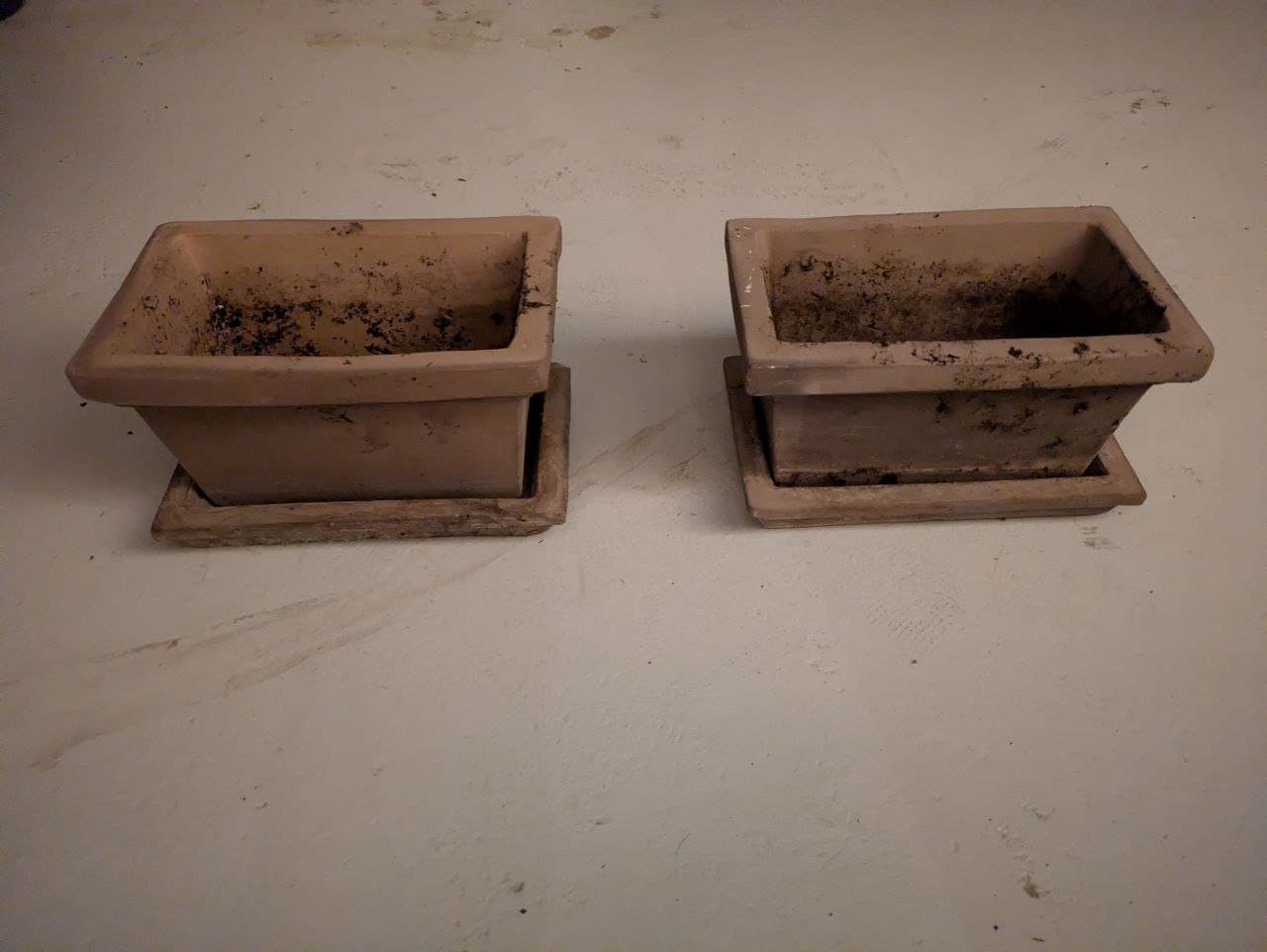 Terrakotta Blumentöpfe