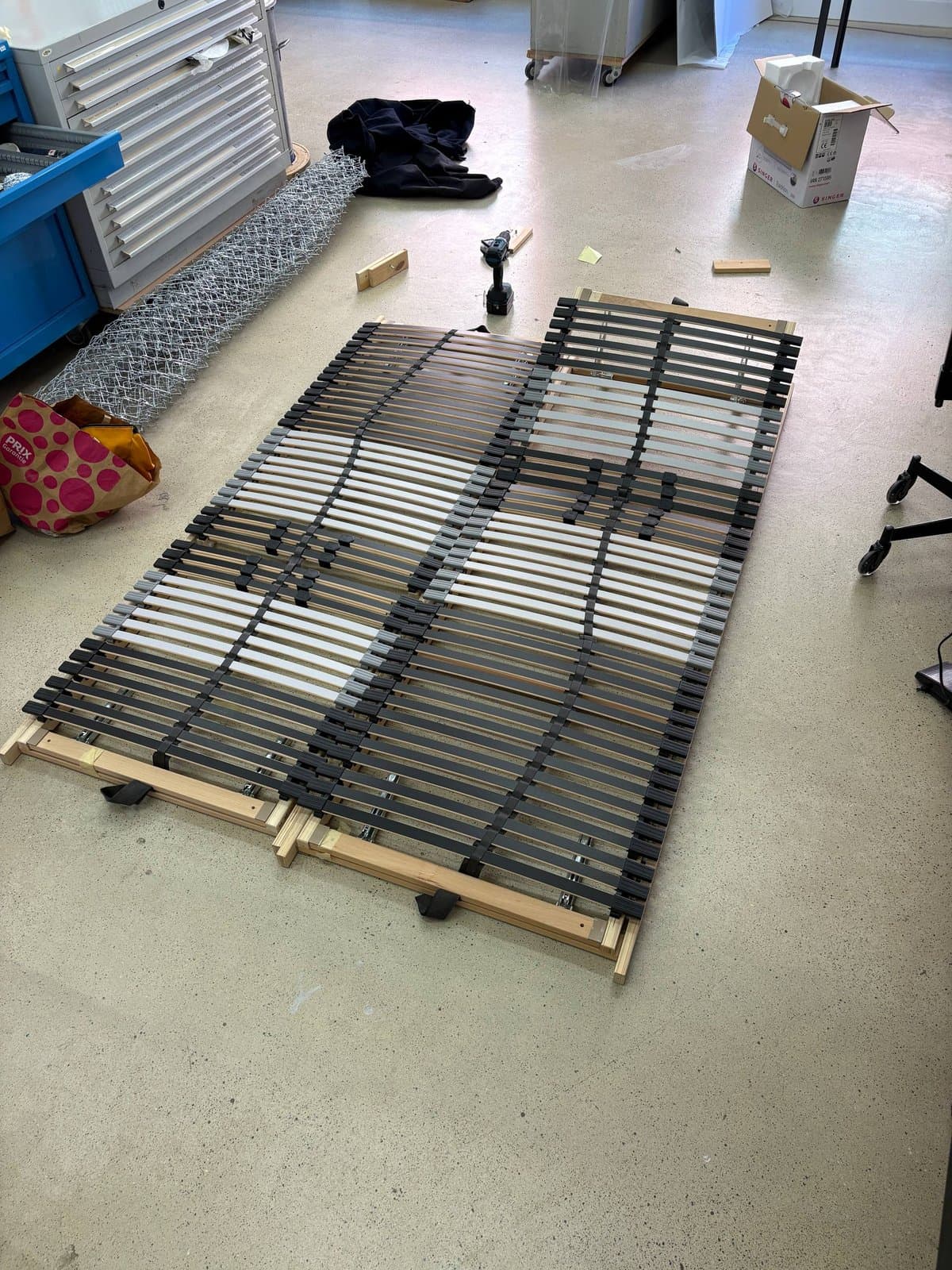 Zwei Lattenroste 70x200cm