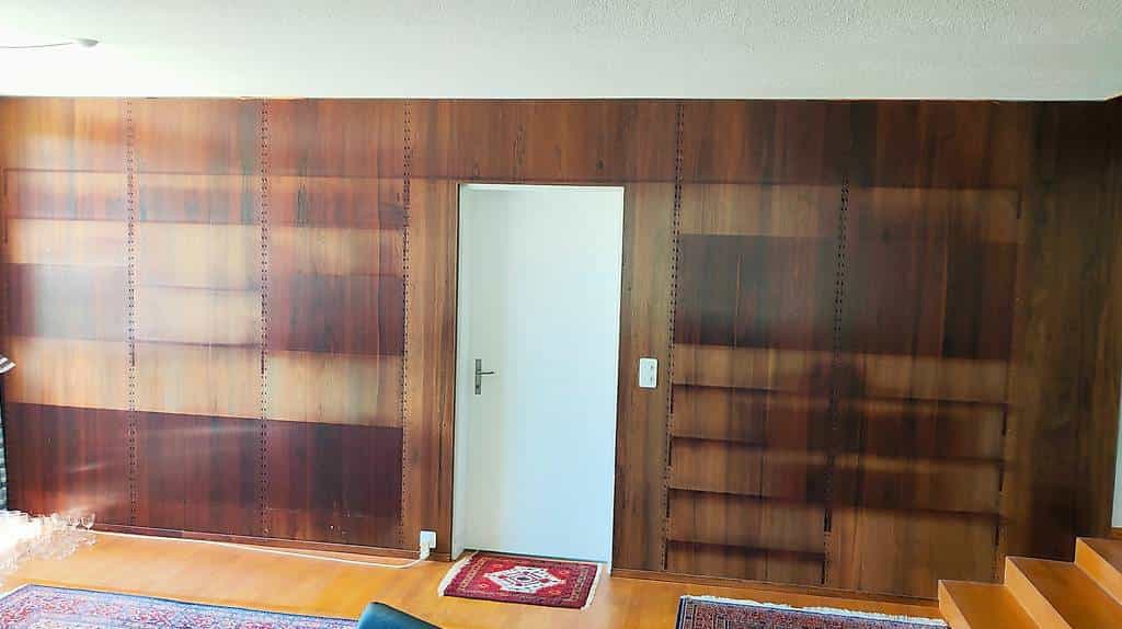 Echtes Palisanderholz aus Wohnwand Paneele Tafeln