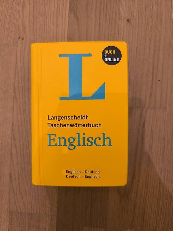 Langenscheidt Taschenwörterbuch Englisch