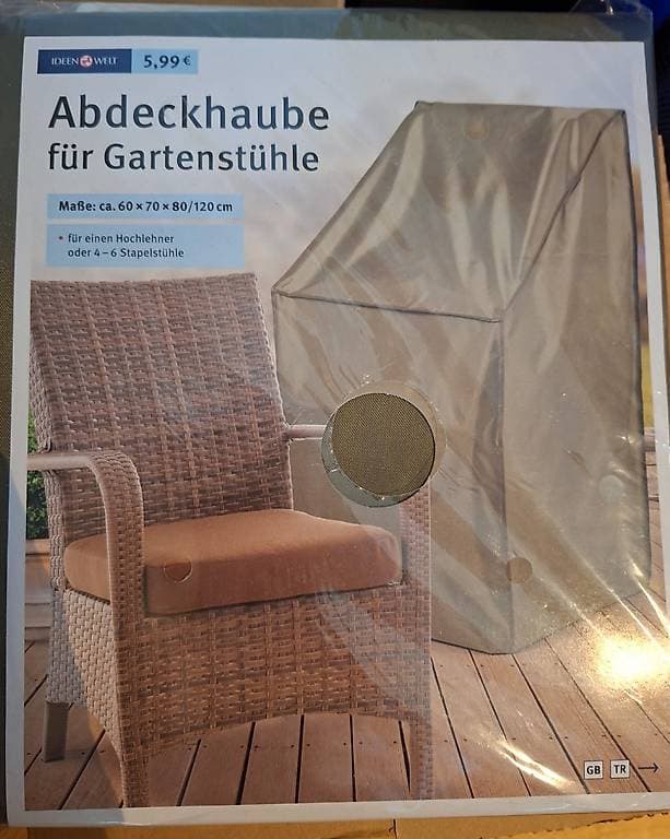 Abdeckhaube für Gartenstühle NEU & OVP