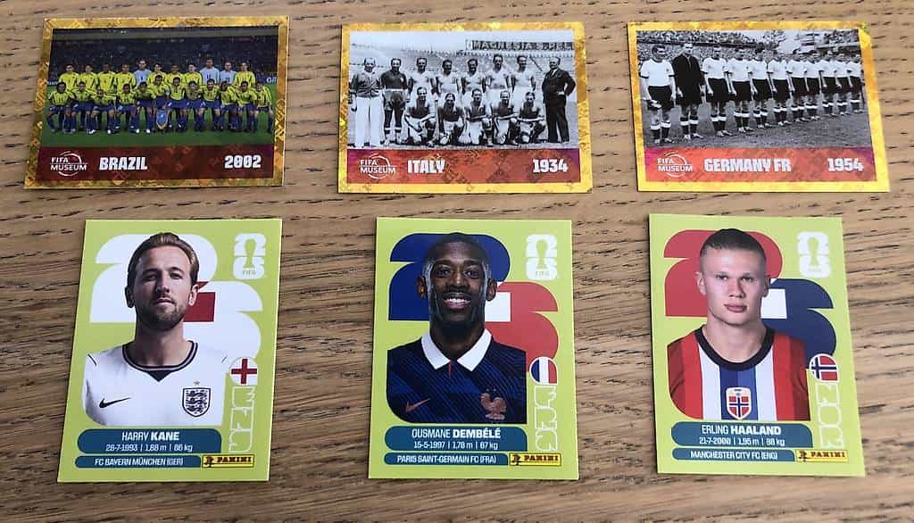 Cartes Panini 2026 - échanges ou vente