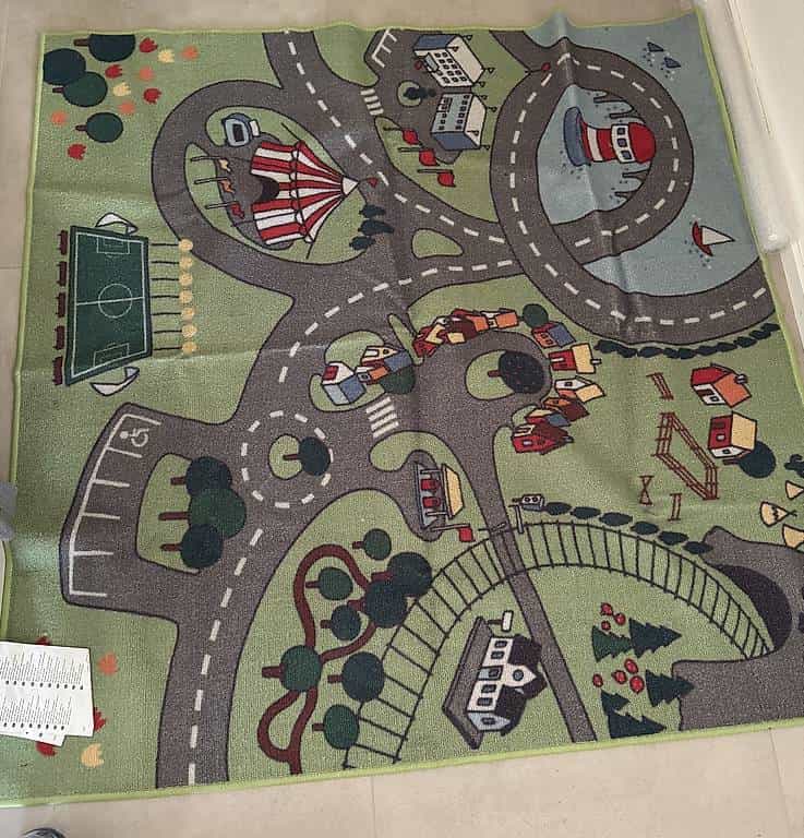 Tapis pour chambre d'enfant, 130x133cm