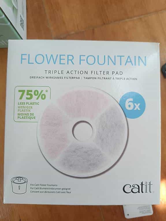 Filtre fontaine a eau catit