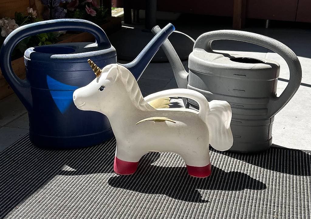 3 Giesskannen